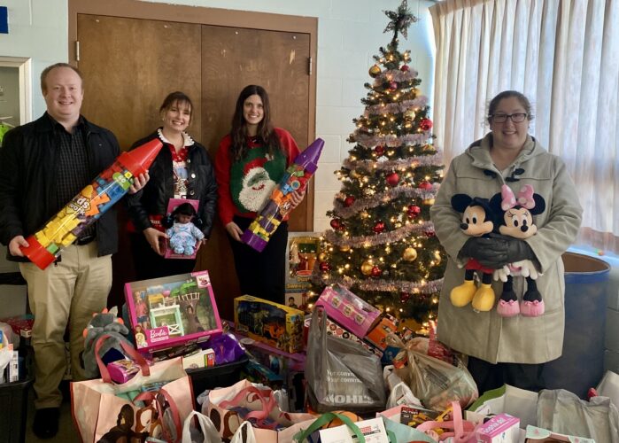 Lycoming Law Association donates toys to Salvation Army